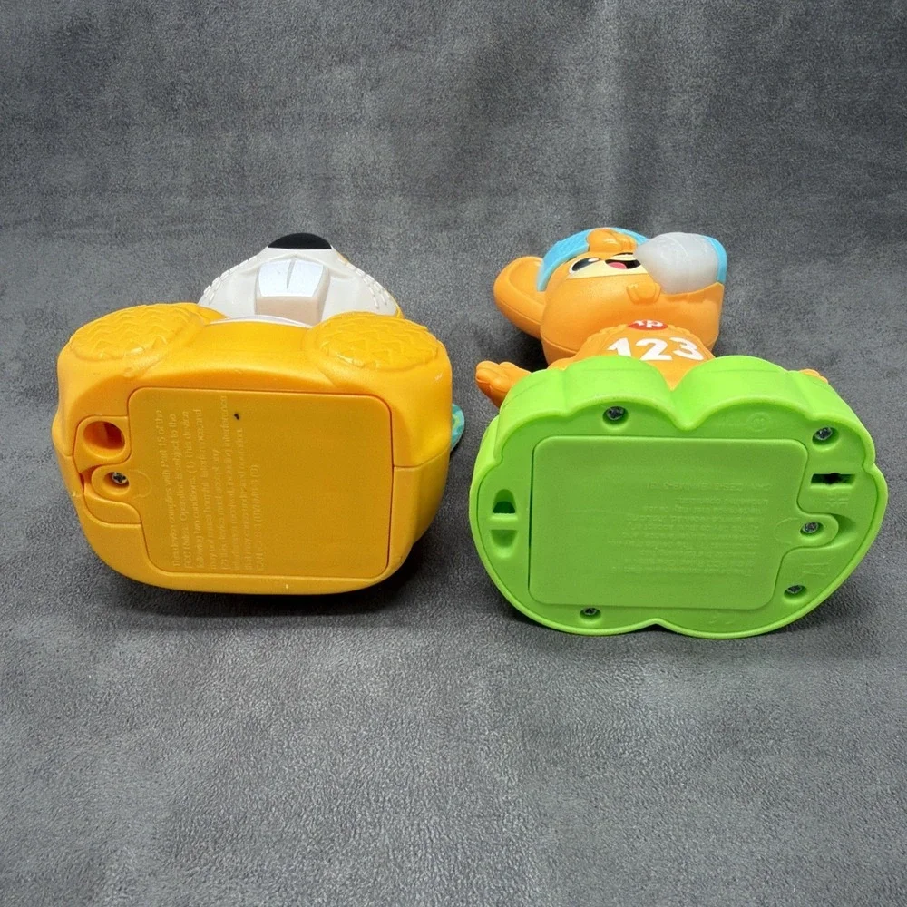 Fisher-Price Linkimals SMALL Opposites Fox & Boppin' Beaver Musical Toys